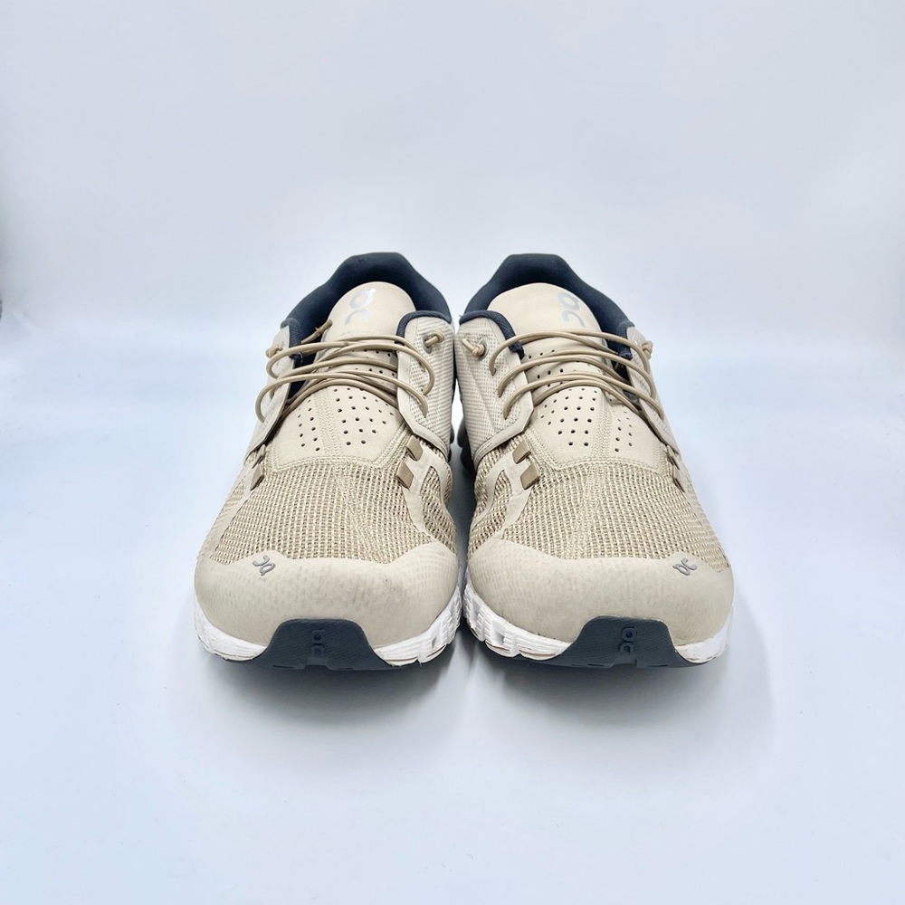On Cloud 5 Sand/ Cream Lightweight Running Shoe Men’s size 12 - Picture 3 of 11